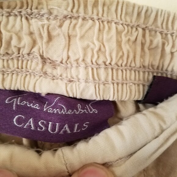 Gloria Vanderbilt Casuals Capri Pants Summer Size 2X Plus - Picture 9 of 14